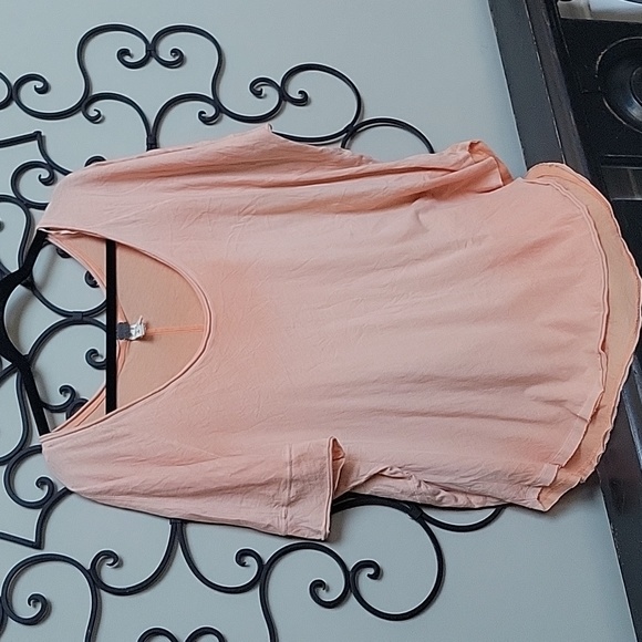 Free People We The Free U Hem Tee Shirt Top S Oversized - Picture 3 of 4